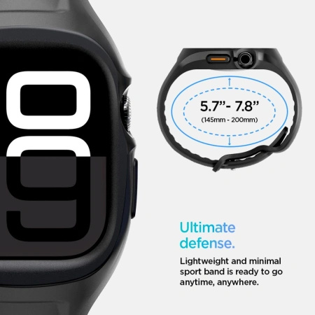 SPIGEN PASEK LIQUID AIR PRO DO APPLE WATCH 46 MM STYLOWY I WYTRZYMAŁY