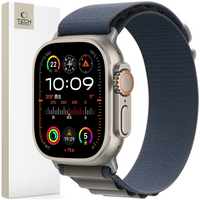 TECH-PROTECT PASEK NYLONOWY DO APPLE WATCH 6 7 8 9 10 SE ULTRA 1 2 44 45
