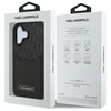 KARL LAGERFELD CASE HARDCASE MONOGRAM DO IPHONE 16 6.1 Z KIESZENIĄ NA KARTY