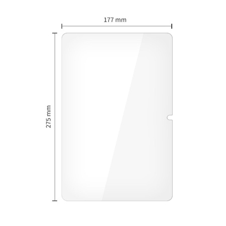 SZKŁO HARTOWANE TECH-PROTECT GLASS FIT+ 2-PACK XIAOMI POCO PAD M1 / REDMI PAD PRO / 2 PRO 12.1 CLEAR