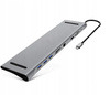 Adapter do komputera CO2, HUB 10w1 USB-C Gigabit RJ-45 HDMI 4K do Macbooka M1 0107