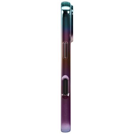 Etui UNIQ Iridescia do iPhone 17 Pro Magclick Charging midnight quartz