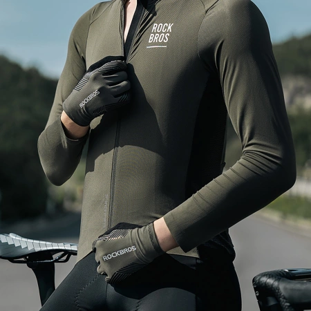 ROCKBROS RĘKAWICZKI ROWEROWE WIOSNA LATO JESIEŃ PEŁNE DO ROWERU ROZMIAR
