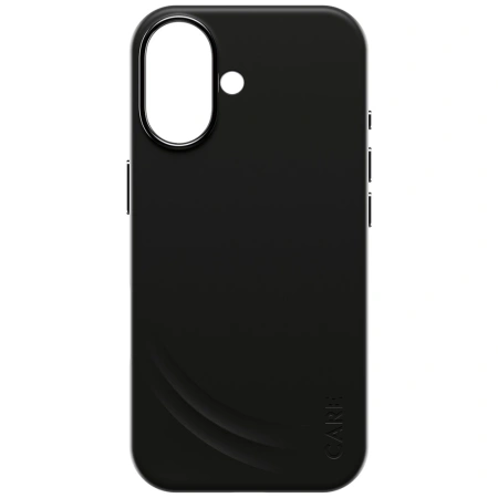 Etui CARE by PanzerGlass Feature FLOW MagSafe na iPhone 17 - czarne