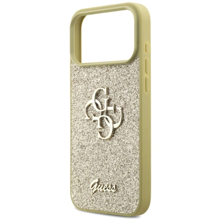 GUESS ETUI FIXED GLITTER BIG 4G DO IPHONE 17 PRO MAX CASE OCHRONNY