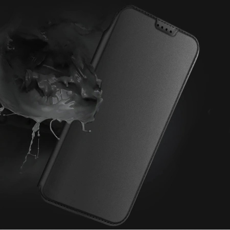 Etui Dux Ducis Skin Pro na iPhone 17 Air z klapką i miejscem na kartę - czarne
