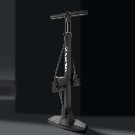 Pompka rowerowa Wozinsky WPR-02 podłogowa - czarna