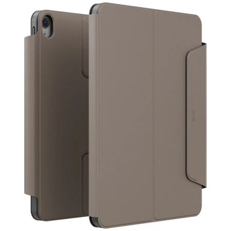 Etui UNIQ Rovus Snapmount Magnetic 360 Rotating Detachable do iPad 11" 2025 / iPad 10.9" 2022 (10 gen.) - szare