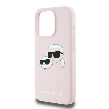 KARL LAGERFELD ETUI HARDCASE DO IPHONE 15 PRO MAX 6.7 DO MAGSAFE SILIKONOWE