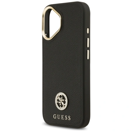 GUESS ETUI GRAINED STRASS LOGO DO IPHONE 17 MAGSAFE DESIGNERSKIE