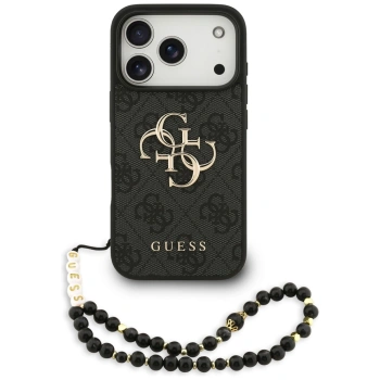 GUESS ETUI 4G STRAP CLASSIC LOGO DO IPHONE 17 PRO Z PASEM I DESIGNERSKIM