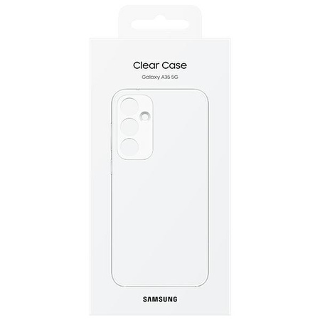 SAMSUNG ETUI CLEAR COVER DO GALAXY A35 5G OCHRONA TELEFONU Z DOPASOWANIEM