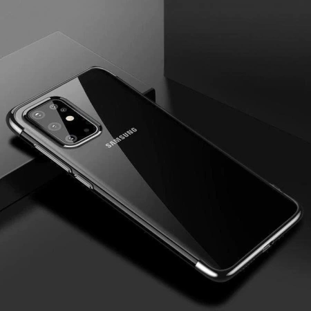 HURTEL ETUI CLEAR COLOR DO SAMSUNG GALAXY A72 4G OCHRONNY POKROWIEC Z RAMKĄ