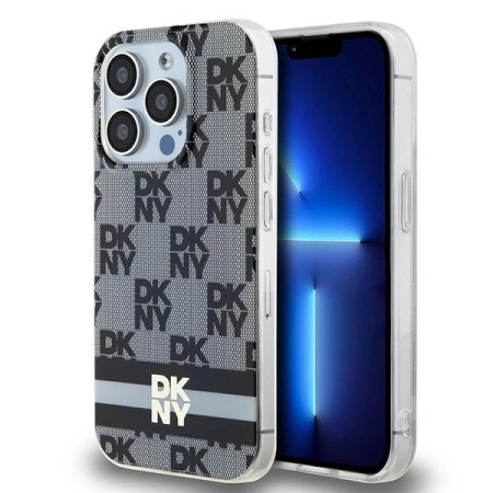 DKNY ETUI HARDCASE DO IPHONE 15 PRO 6.1 DO MAGSAFE IML CHECKERED MONO