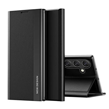 HURTEL SLEEP CASE PRO ETUI DO SAMSUNG GALAXY S25 Z KLAPKĄ I PODSTAWKĄ