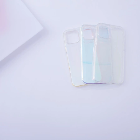 Aurora Case etui do Xiaomi Redmi Note 11 żelowy neonowy pokrowiec fioletowy