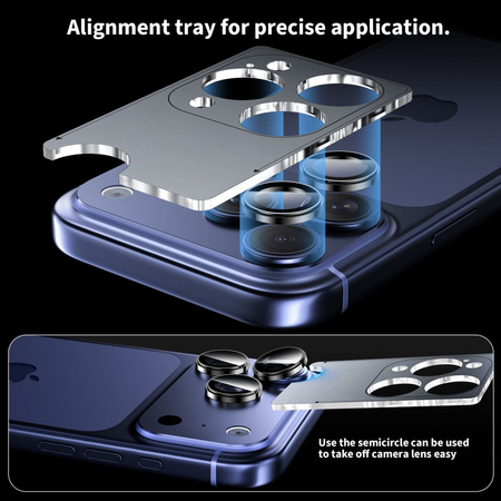 OSŁONA APARATU TECH-PROTECT CAMRING FIT+ IPHONE 14 PRO / MAX / 15 PRO / MAX / 16 PRO / MAX / 17 PRO / MAX COSMIC ORANGE
