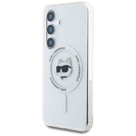 KARL LAGERFELD ETUI BUTTON CHOUPETTE HEAD PRINTED LOGO DO SAMSUNG GALAXY