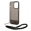 Guess GUHCP14XHGCOHK iPhone 14 Pro Max 6,7" czarny/black hardcase Translucent Pearl Strap