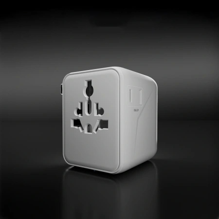 Adapter podróżny SBS 2xUSB-C 1xUSB-A uniwersalny - biały