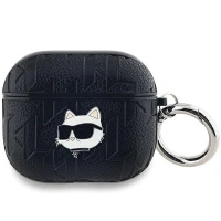 KARL LAGERFELD POKROWIEC DO AIRPODS 3 MAGNETYCZNE MONOGRAM CHOUPETTE CZARNY