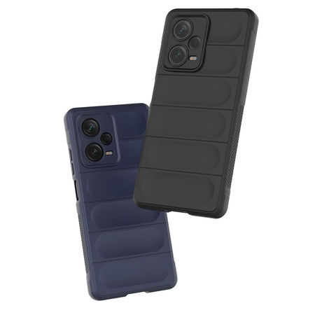 Magic Shield Case etui do Xiaomi Redmi Note 12 Pro+ elastyczny pancerny pokrowiec czarne