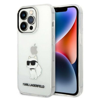 Karl Lagerfeld KLHCP14LHNCHTCT iPhone 14 Pro 6,1" transparent hardcase Ikonik Choupette