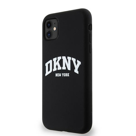 DKNY ETUI HARDCASE DO IPHONE 11 XR 6.1 Z LIQUID SILICONE DO MAGSAFE BIAŁE