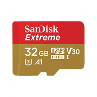 SANDISK KARTA PAMIĘCI MICROSDHC 32GB DO TELEFONÓW TABLETÓW 100MB/S A1 V30