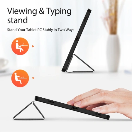 DUX DUCIS ETUI DOMO Z KLAPKĄ I SMART SLEEP DO SAMSUNG GALAXY TAB S9 TABLET