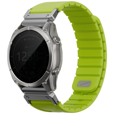 Pasek UNIQ Fluo x Smart-Fit do Garmin    26mm limonka