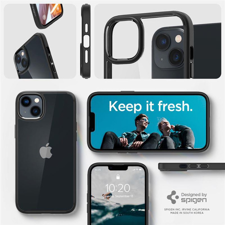 SPIGEN ULTRA HYBRID IPHONE 14 PLUS MATTE BLACK