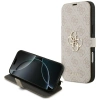 GUESS ETUI BOOK 4G METAL LOGO DO IPHONE 17 PRO MAX ZAMYKANE Z MAGNETYCZNYM