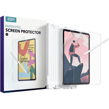 FOLIA OCHRONNA ESR PAPER FEEL 2-PACK IPAD AIR 4 / 5 / IPAD PRO 11 MATTE CLEAR