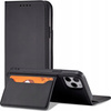 HURTEL ETUI PORTFEL POKROWIEC DO IPHONE 12 MAGNET CARD Z UCHWYTEM NA KARTY