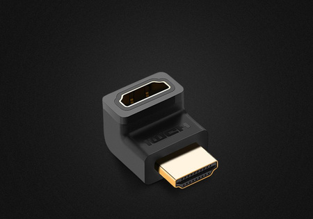 Ugreen adapter przejściówka HDMI (męski) - HDMI (żeński) czarny (HD112)