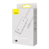 Baseus Lite Series przejściówka HUB USB Typ C - 4x USB 3.0 25cm czarny (WKQX030301)