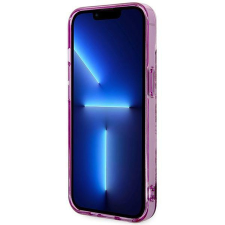 Guess GUHCP14MHGPLHF iPhone 14 Plus 6,7" fuksja/fuschia hardcase Porcelain Collection