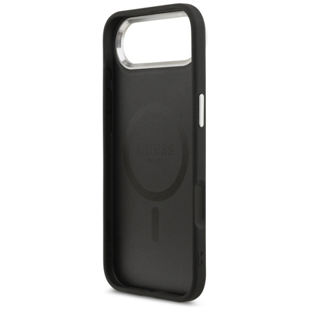 Etui Guess Triangle Logo MagSafe do      iPhone Air czarny