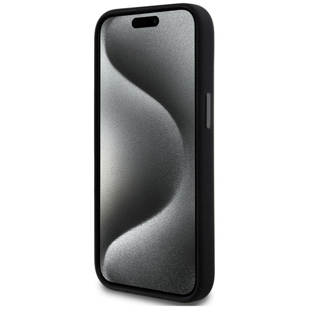 DKNY ETUI DO IPHONE 14 15 13 DO MAGSAFE LIQUID SILICONE Z MAŁYM LOGO