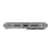 UNIQ etui Combat iPhone 15 Pro 6.1" Magclick Charging szary/frost grey