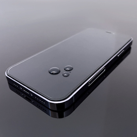 Szkło hartowane na cały ekran z ramką Case Friendly Wozinsky Full Glue iPhone 15 Plus - czarne