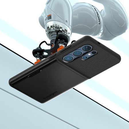 SPIGEN ETUI SLIM ARMOR CS DO GALAXY S25 ULTRA Z WZMOCNIONĄ OCHRONĄ KAMERY
