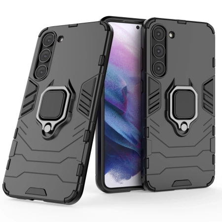 HURTEL ETUI POKROWIEC RING ARMOR DO SAMSUNG GALAXY S23+ PANCERNE Z UCHWYTEM