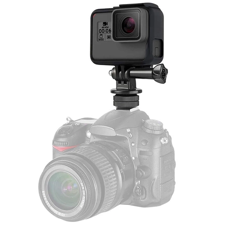HURTEL UCHWYT NA TELEFON KAMERĘ SPORTOWĄ Z ADAPTEREM DO KAMERY GOPRO 6 7 8