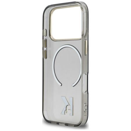 Etui Karl Lagerfeld IML K Head Logo MagSafe do iPhone 17 Pro Max czarny
