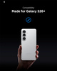 Spigen Glass tR EZ Fit Pro HD 2 Pack, transparency - Samsung Galaxy S26+