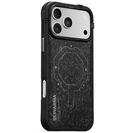 Etui Skinarma Vektor MagSafe do iPhone   17 Pro Max onyx