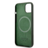 Guess GUHMP13MSBPLA iPhone 13 6,1" zielony/khaki hard case Silicone Logo Plate MagSafe