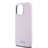 DKNY ETUI DO IPHONE 15 PRO MAX 6.7 LIQUID SILICONE DO MAGSAFE MAŁE LOGO